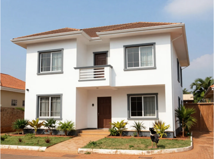 Exterior repaint - Family home, Najjera